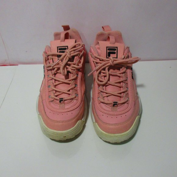 FILA Pink Women's Sneakers Running Shoes Size 7 1/2 - Picture 4 of 10